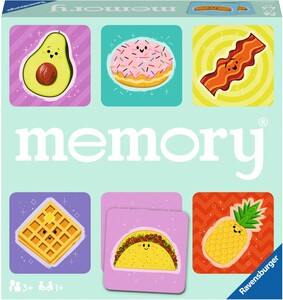 Ravensburger Memory aliments préférés (Foodie Favorites), jeu de mémoire (fr/en) 4005556203574