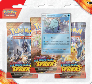 Pokémon Pokemon Scarlet & Violet Surging Sparks - 3pk blister - Quagsire *