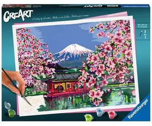 Ravensburger CreArt Peinture à numéro CreART Printemps japonais 4005556201778
