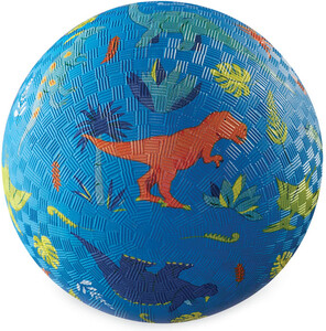 Crocodile creek Ballon de jeu 5po Dinosaures( bleu) 732396212735