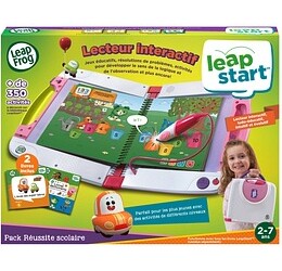 LeapFrog LeapStart - Pack Réussite scolaire - Rose (fr) 3417766131560