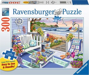 Ravensburger Casse-tête 300 Large Goûter en bord de mer 4005556164370