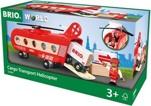 Brio Train Brio Train en bois Hélicoptère cargo 33886 7312350338867