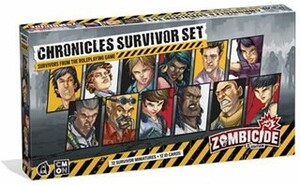 CMON Zombicide 2 (en) Ext - chronicles survivors set 889696011442