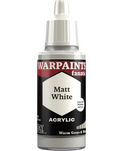 The Army Painter Warpaints: fanatic acrylic matt white 5713799301221