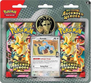 Pokémon Pokemon Mega Evolution 2.5 - ascended heroes - 2pk blister - Larry's Komala 196214131781