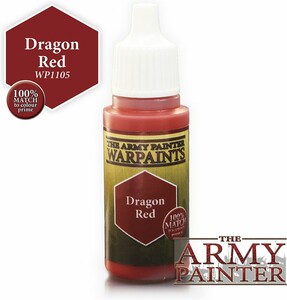 The Army Painter Warpaints Dragon Red, 18ml/0.6 Oz 5713799110502