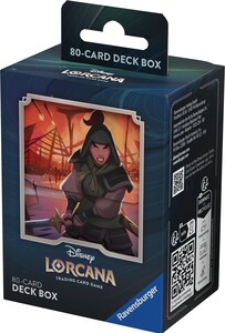 Lorcana Disney Lorcana Rise of the floodborn - Mulan Deck Box (80ct) 4050368982612