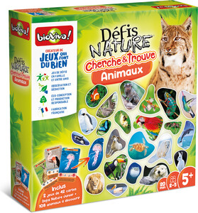 Bioviva Défis Nature - Cherche et trouve les animaux (FR) 3569160400626