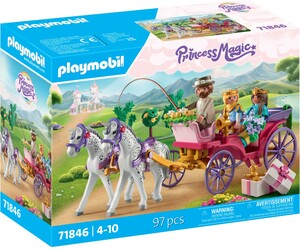 Playmobil Playmobil 71846 Caleche avec couple princier, cocher et cadeau 4008789718464