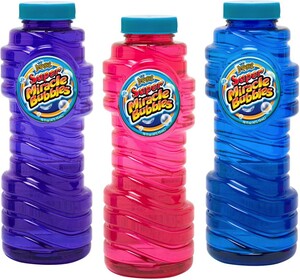 Imperial Toy Liquide à bulles 16 oz (Super Miracle Bubble) (unité) (varié) 076666213979