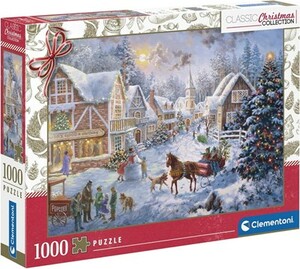 Clementoni Casse-tête 1000 on se prepare pour noel 8005125815043