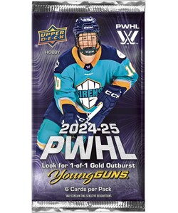 Upper Deck Upper Deck PWHL hockey 24/25 Hobby Booster (unité) 053334055574