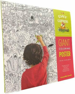 Crocodile creek Poster Géant a colorier Day at the bothanical gardens 732396756048