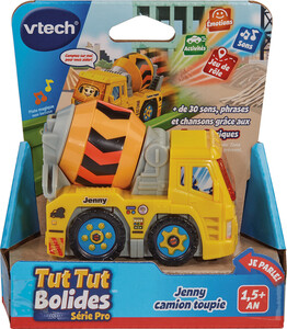 VTech VTech Go! Go! Tut Tut Bolides Jenny, camion toupie 3417765697050
