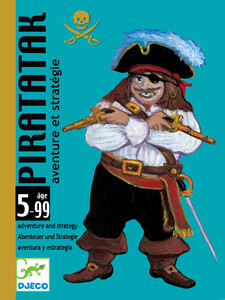 Djeco Piratatak (fr/en) aventure et stratégie 3070900051133