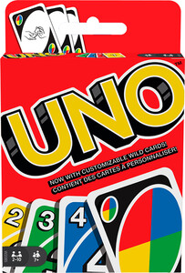 Mattel Jeu Uno (fr/en) Classique 746775036720