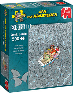 Jumbo Casse-tête 500 Jan van Haasteren - Manie de requin 8710126200896