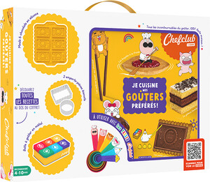 Chefclub Chefclub - Coffret Je cuisine mes goûters préférés 9782490129485