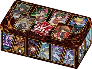 Konami Yugioh 25th anniversary tin dueling heroes 083717861126