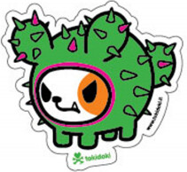 tokidoki autocollant Cactus dog 818310029198