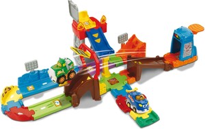 VTech VTech Tut Tut Bolides Circuit Super Cascades Push & Go + Peter, super cascadeur (fr) 3417765037061