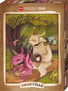 Heye Casse-tête 1500 Zozoville - Cuckoo Symphony 4001689300104