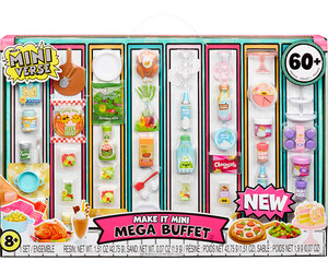 Miniverse miniverse - make it mini food - ensemble mega buffet 035051541301