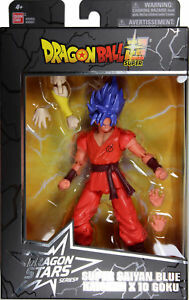 Imports Dragon Dragonball Dragon super série 6 super saiyan blue kaioken x 10 goku 045557359911