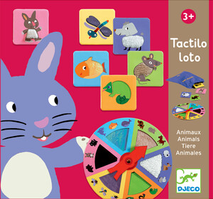 Djeco Tactilo loto animaux (fr/en) 3070900081291