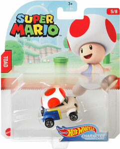 Hot Wheels Hot Wheels Super Mario-Toad 887961883251