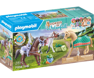 Playmobil Playmobil 71356 3 chevaux Morgan, Quarter horse et Shagya 4008789713568