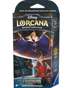 Lorcana Disney lorcana (FR) Rise of the floodborn - Starter Deck The Queen X Gaston 4050368982377
