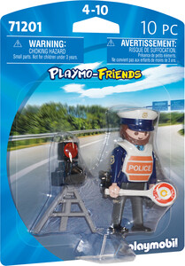 Playmobil Playmobil 71201 Policier et radar 4008789712011