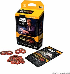 Fantasy Flight Games Star Wars: Unlimited: Passage en vitesse lumière - Deck de démarrage Han Solo (fr) 841333130169