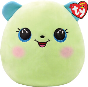 Ty Beanie squishies (14") - clover - bear green 008421393145