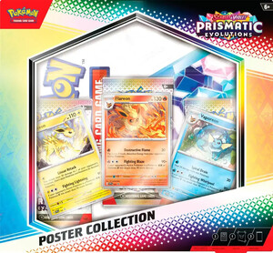 Pokémon Pokemon Scarlet & Violet Prismatic Evolutions - Poster Collection 196214112537