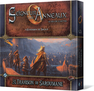 Fantasy Flight Games Le Seigneur des anneaux jeu de cartes (fr) 45 ext La Trahison de Saroumane 8435407603905