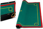 Cayro JDS Tapis de jeu casino en feutre 120x120cm 067233821000