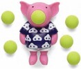 Squeeze Poppers Squeeze Popper Fusil à balles cochon, tire des balles de mousse 605168543002