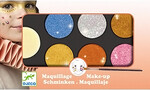 Djeco Coffret de maquillage palette 6 couleurs métallique (fr/en) 3070900092327