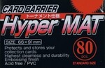 KMC Sleeves Protecteurs de cartes mtg Hyper MAT argent 66x91mm 80ct 4521086001683
