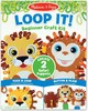 Melissa & Doug Loop It! Beginner Craft Kit - Safari Puppets Melissa & Doug 40186 000772401869