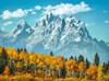 Clementoni Casse-tête 500 grand teton à l'automne 8005125350346