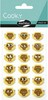 Cooky Autocollants Cooky - emoticones singes 3609510900588