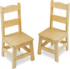 Melissa & Doug Chaises en bois pour enfant, ensemble de 2 Melissa & Doug 8789 000772087896