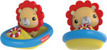 Fisher Price Bath boats with squiter lion 061272200437