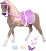 Poupées Glitter Girls Glitter Girls Cheval Wanderlust et diadème 36cm 062243407749
