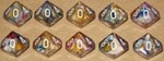Chessex Dés 10d10 carousel (10 x d10) 601982024154