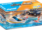 Playmobil Playmobil 70534 Vehicule tout-terrain et bateau (juillet 2021) 4008789705341